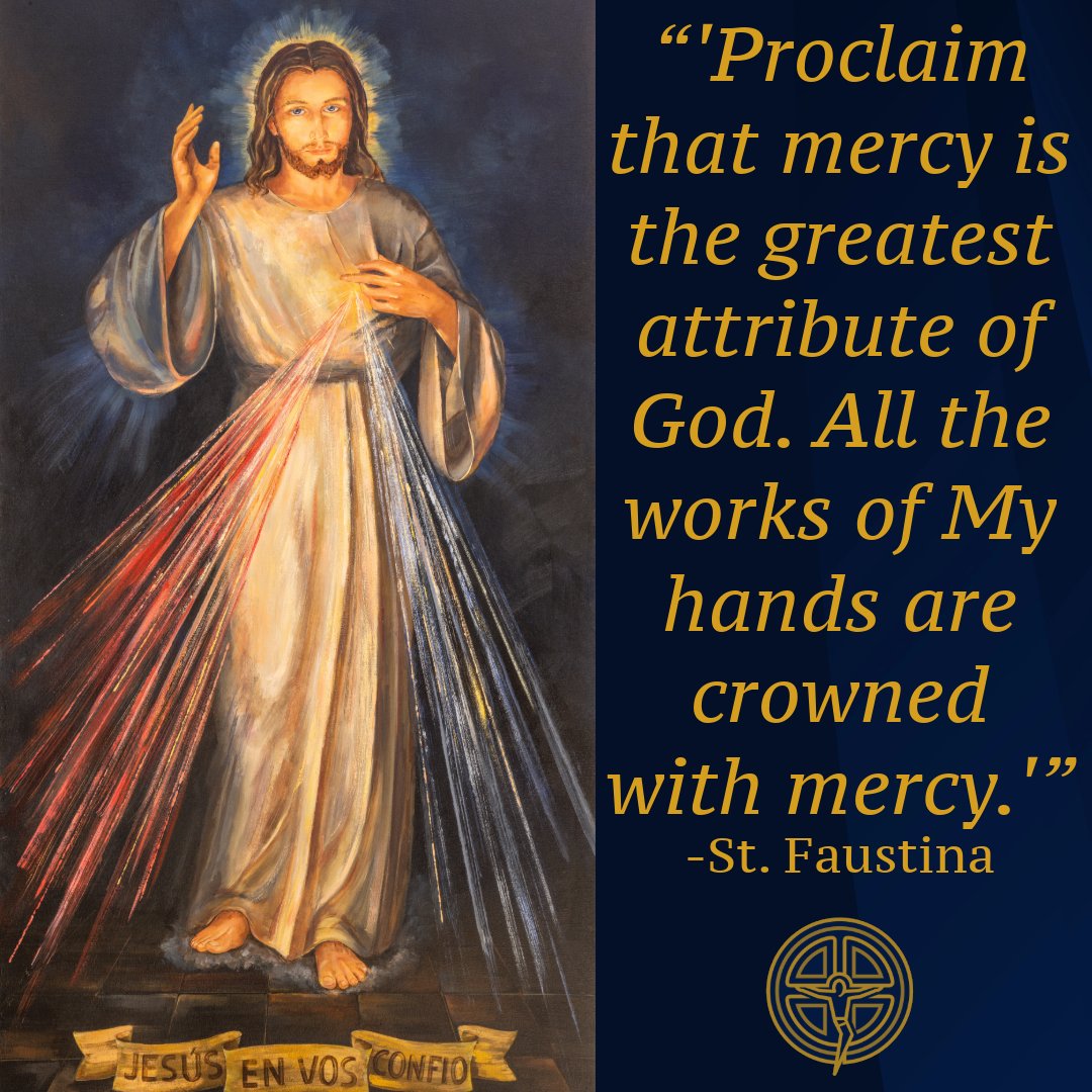 Let us embrace the boundless mercy of God on this Divine Mercy Sunday. Let His love renew your spirit and inspire acts of kindness.