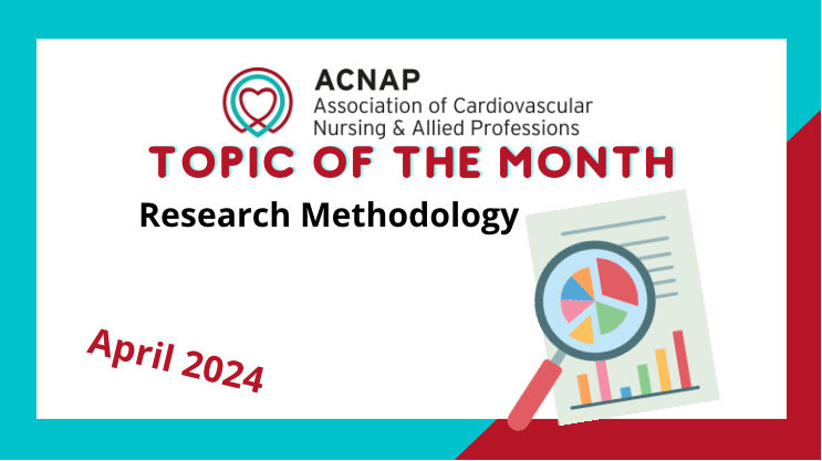 #ACNAPTopicOfTheMonth April: Research Methodology Follow the hashtag for more content!