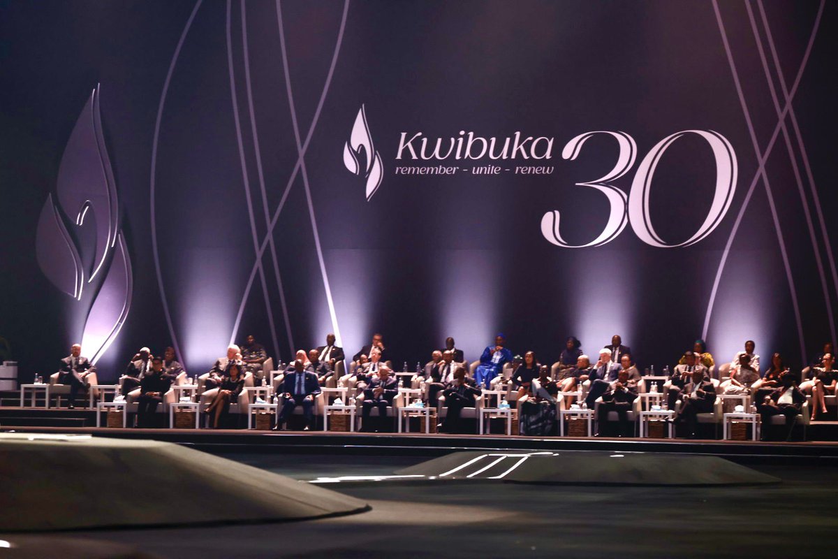 La communauté internationale est réunie à Kigali aujourd’hui, afin d’honorer la mémoire des victimes du génocide perpétré contre les Tutsis, il y a 30 ans. #Kwibuka30