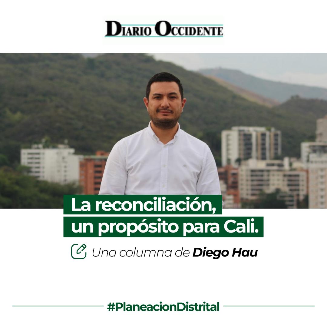 DiegoHau's tweet photo. Hoy en mi columna: El propósito de una Cali reconciliada se centra en dos pilares: seguridad y oportunidades. Estos promueven el bienestar ciudadano, fortaleciendo la seguridad para una vida plena y creando espacios para el desarrollo integral (...)  https://t.co/5lAPDZBRGW https://t.co/o2OxGB8hv1