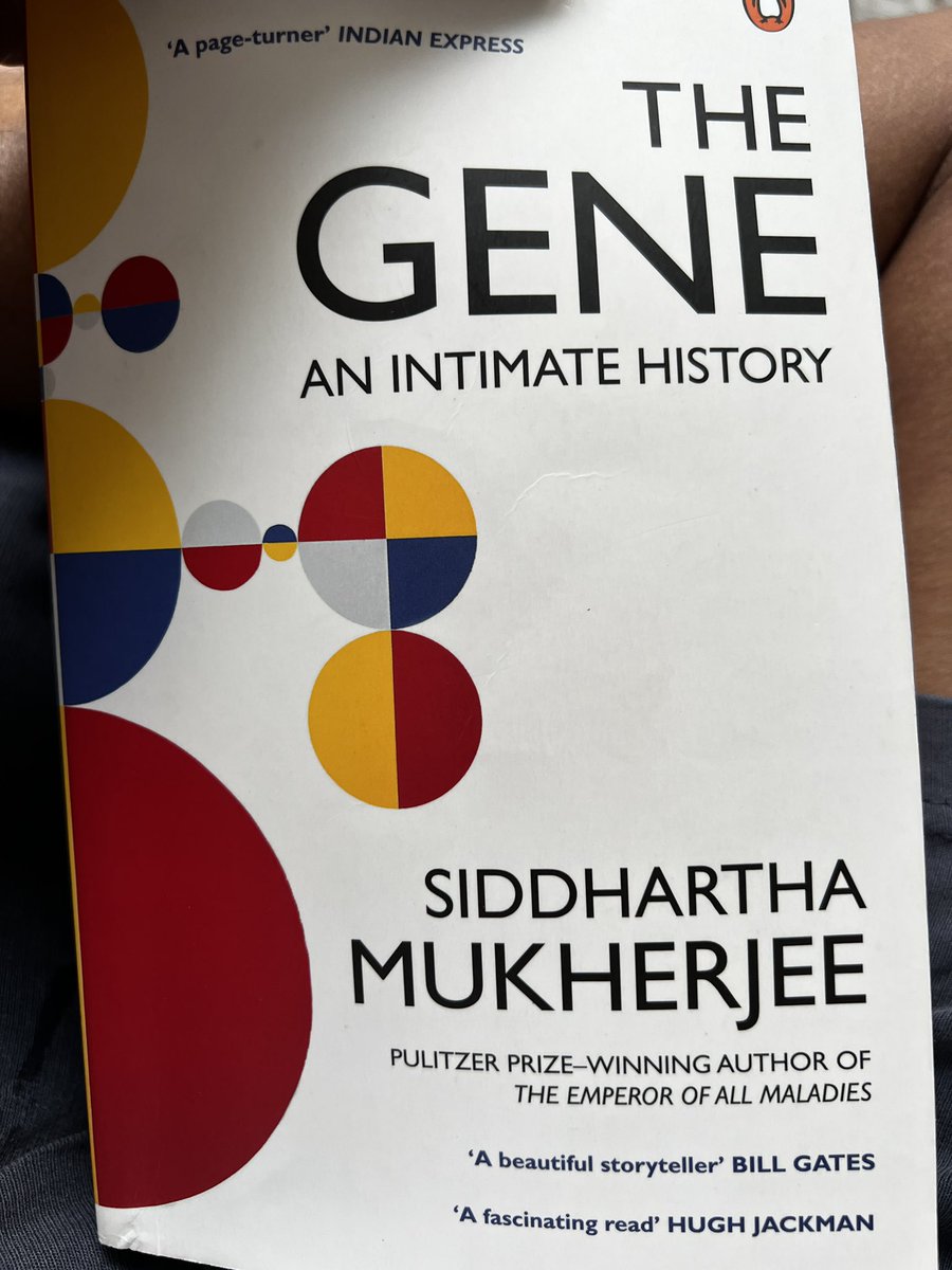 One of the most influential books in recent times . What a superb writer - Sidhartha Mukherjee 👌👌 Read the trilogy and u will b blown away be his art of writing ✍️ 1 The gene 2 Song of cell 3 Emperor of all Maladies 🙏🙏 This is one of the most powerful paragraphs from…