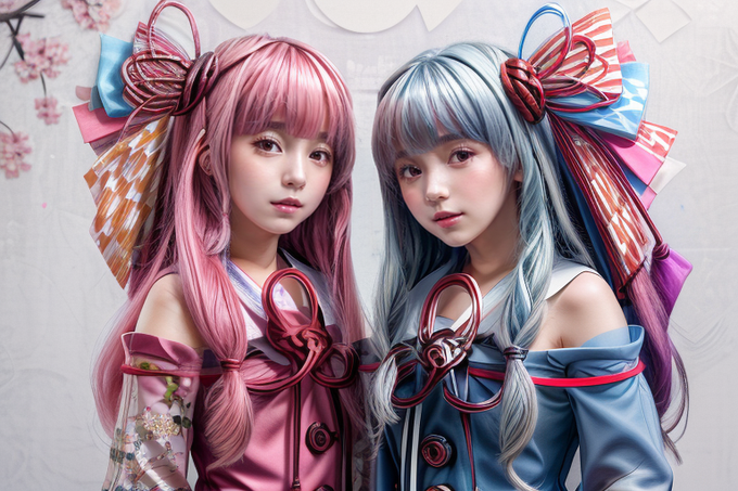 最近何かと話題に上がる事の多い生成AI試してみたよ! いろんな画風の画像を簡単に出力できるのはいいんだけど人間の介在する余地が少なくて結構不自由。 最初の感想はイラストを作るというより１００枚単位で画像作ってその中から選別する検品作業みたいな感覚でした。<a href="/tag/%E3%81%8F%E3%81%BE%E3%81%A1%E3%82%83%E3%82%93%E3%82%A2%E3%83%BC%E3%83%88"class="tags"><span>#くまちゃんアート</span></a><a href="/tag/%E5%A4%A2%E9%9F%B3%E7%B5%90%E3%83%9E%E3%82%A4"class="tags"><span>#夢音結マイ</span></a>