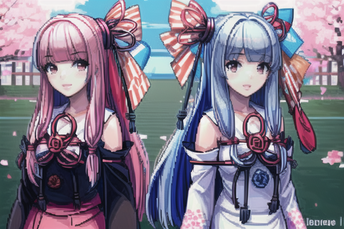 最近何かと話題に上がる事の多い生成AI試してみたよ! いろんな画風の画像を簡単に出力できるのはいいんだけど人間の介在する余地が少なくて結構不自由。 最初の感想はイラストを作るというより１００枚単位で画像作ってその中から選別する検品作業みたいな感覚でした。<a href="/tag/%E3%81%8F%E3%81%BE%E3%81%A1%E3%82%83%E3%82%93%E3%82%A2%E3%83%BC%E3%83%88"class="tags"><span>#くまちゃんアート</span></a><a href="/tag/%E5%A4%A2%E9%9F%B3%E7%B5%90%E3%83%9E%E3%82%A4"class="tags"><span>#夢音結マイ</span></a>