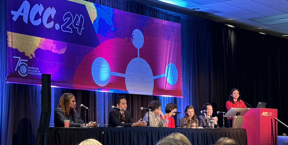 Stating the day at #ACC24 with a session on the intersection of #cardioonc and heart failure #jacccardioonc @ACCinTouch