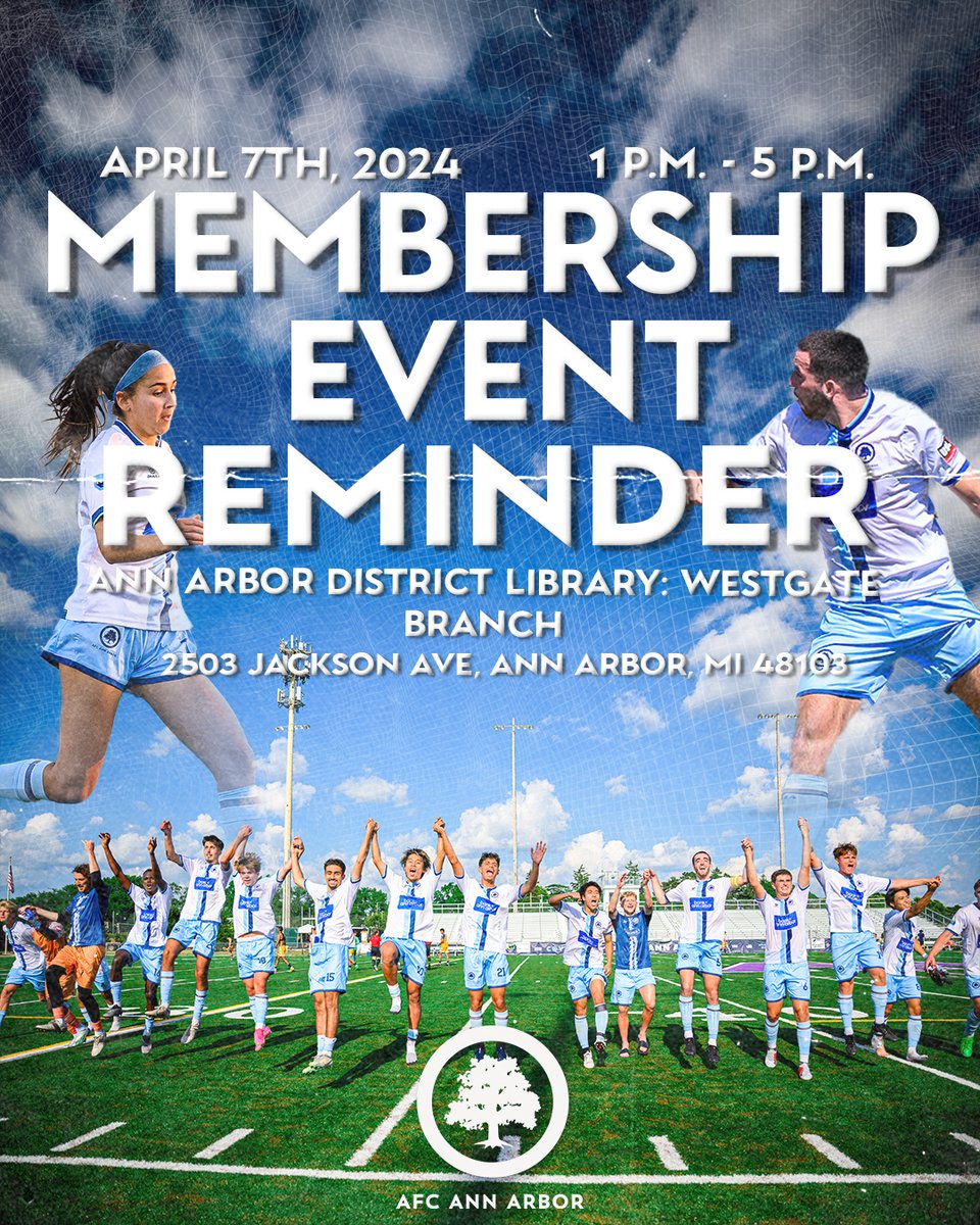 It's Here - our '24 Membership Event 🚨 Whether you're a long-time supporter or new to AFC Ann Arbor, this event promises something special for everyone. Join us at @aadl Westgate Branch today You can still buy your AFCAA Membership here: loom.ly/mvwSltY