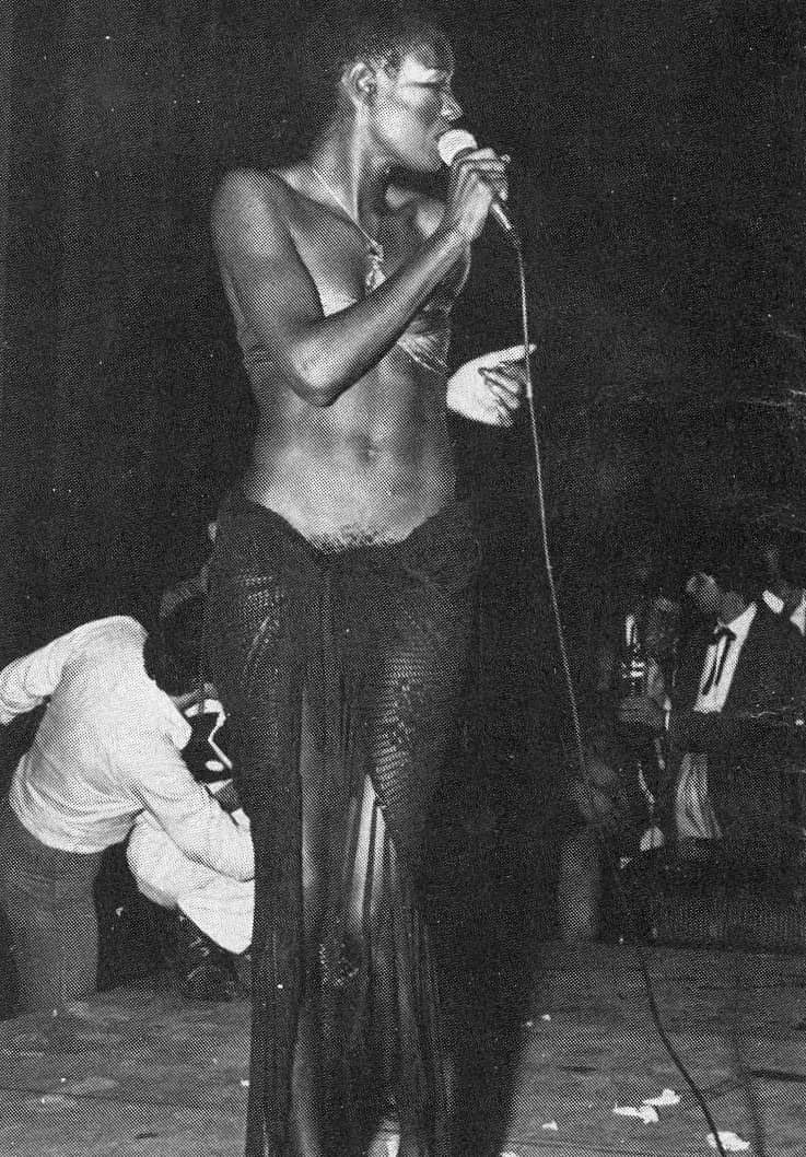 'La Vie En Rose...' Grace Jones at The Palace, Paris 1978
#gracejones #thepalaceparis #lavieenrose #singer #modelstyle