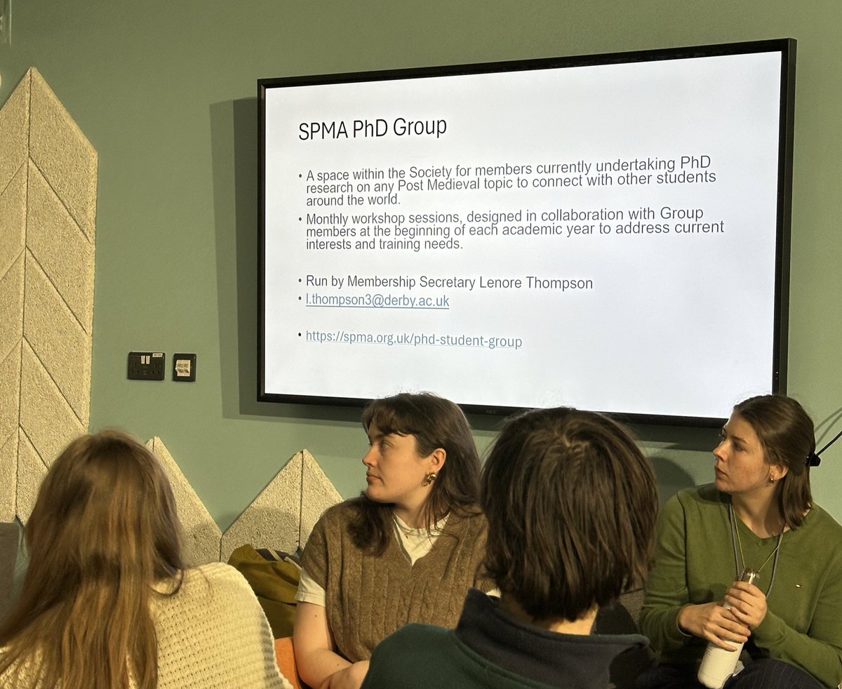 @MeganOlshefski @durham_uni @EdinburghUni We’d also like to invite our PhD members to join our SPMA PhD Group. You can join by emailing our membership secretary, see more here: spma.org.uk/phd-student-gr…