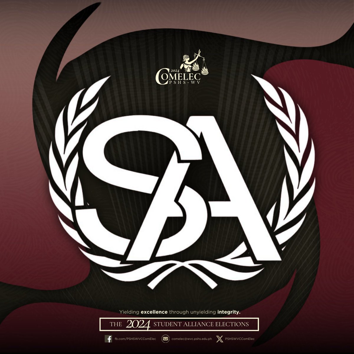 PSHSWVCComElec's tweet image. 𝗧𝗛𝗘 𝗦𝗧𝗨𝗗𝗘𝗡𝗧 𝗔𝗟𝗟𝗜𝗔𝗡𝗖𝗘 is a group of elected PSHS-WVC scholars aiming to embody and promote the ideals, interests and welfare of the school and the student body. 💥

#SA2024Elections