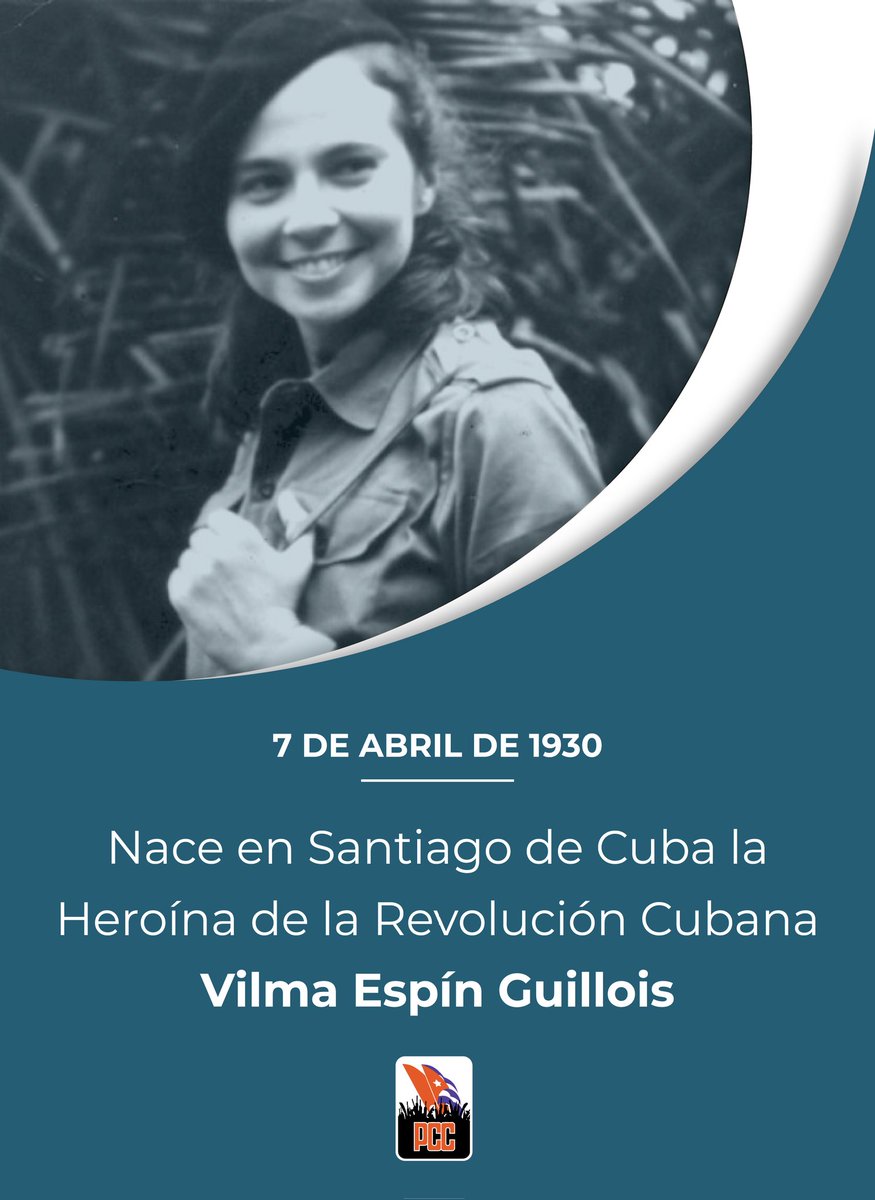 “El ejemplo de Vilma es hoy más necesario que nunca. Consagró toda su vida a luchar por la mujer cuando en #Cuba la mayoría de ellas era discriminada como ser humano al igual que en el resto del mundo, con honrosas excepciones revolucionarias.” #Fidel