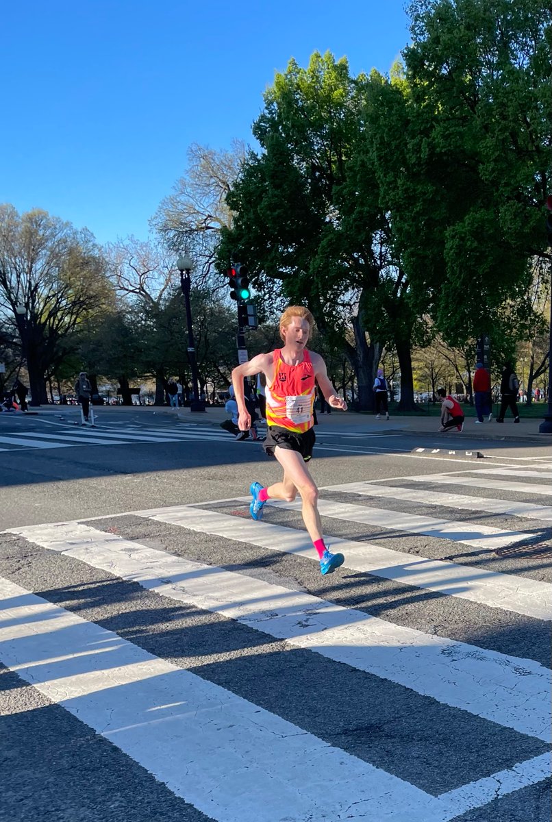 Top ten finish (9th in 47:54) for Ben Kendell at USATF 10 Mile Championship hosted by Cherry Blossom 10 Mile!