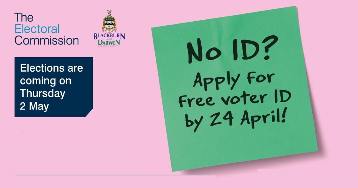 Did you know you need photo ID to vote in a polling station? If you haven’t got any of the accepted forms of ID, you can apply for a Voter Authority Certificate until 5pm on Wednesday 24 April. It’s completely free and you can apply online at gov.uk/apply-for-phot…