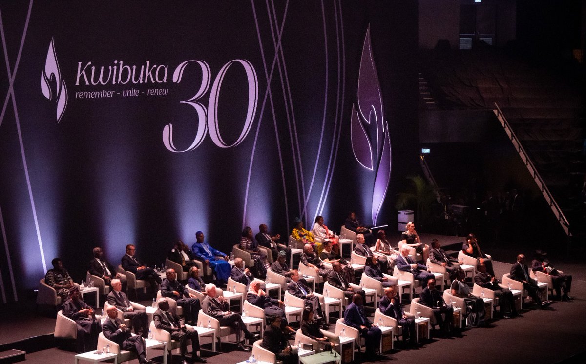 BahoNtaganira's tweet photo. "Our journey has been long and tough. Rwanda was completely 
humbled by the magnitude of our loss, and the lessons we learned 
are engraved in blood. 

#Kwibuka30 https://t.co/PEaLtriWmb