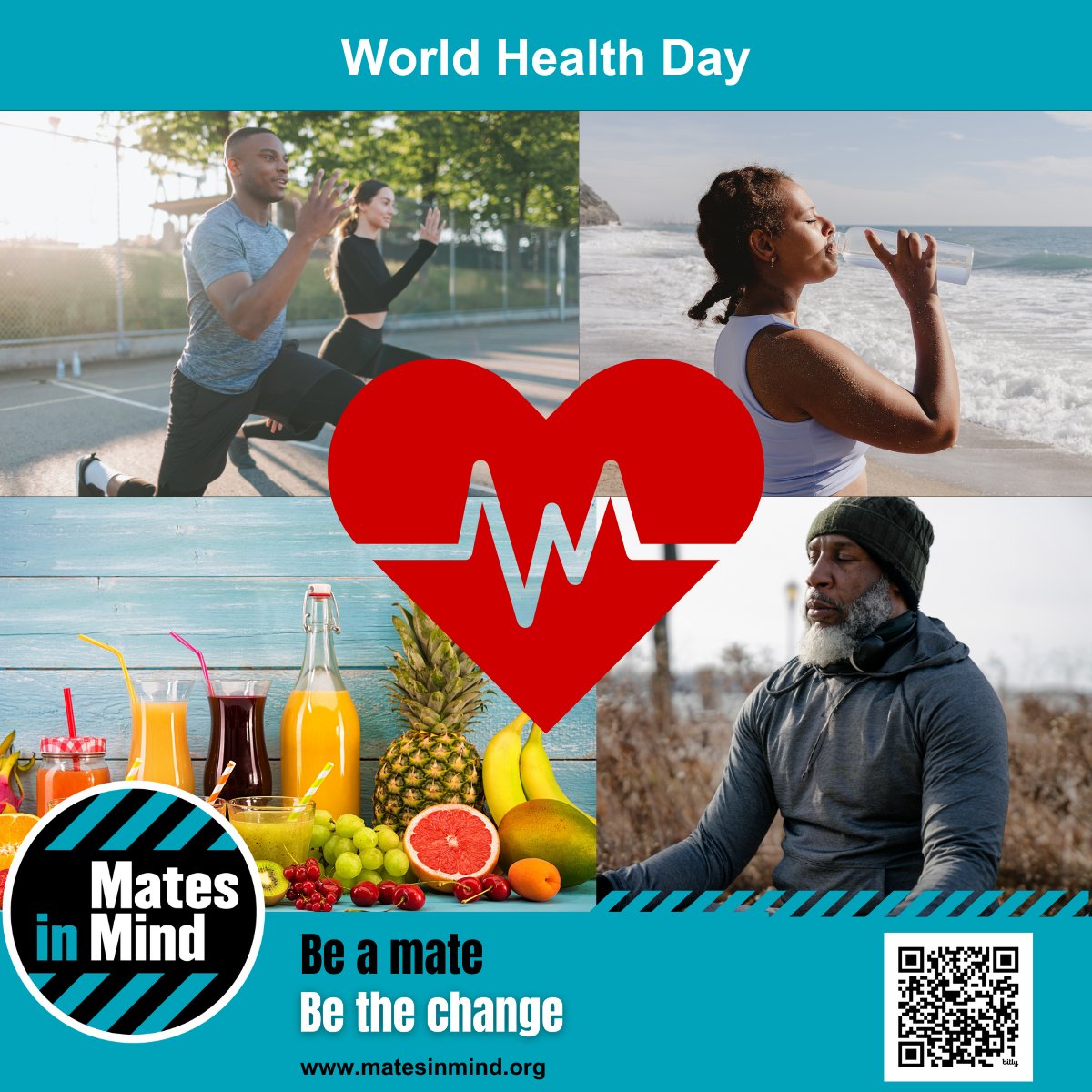 Today (7 April) is World Health Day. We believe that there is no health without mental health. Therefore, it’s important to consider the impact our environment has on both our physical & mental wellbeing. Download free #Stress resources: bit.ly/SAM24sm #WorldHealthDay