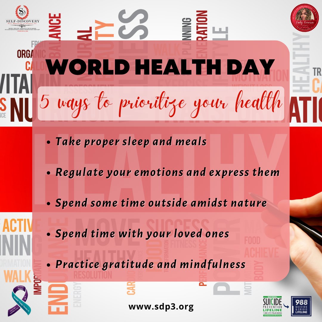 On World Health Day, let's remember to prioritize our well-being. 

Take care of yourself by ensuring proper sleep and nourishment. 

Your body and mind will thank you.
.
.
.
.
#WorldHealthDay #PrioritizeYourHealth #WellnessTips