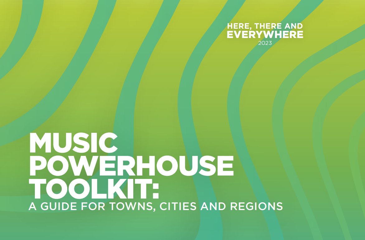 Do you work for local government? Want to turn your town, city or region into a #MusicPowerhouse? Check out our Music Powerhouse Toolkit, which has some great suggestions on how to capitalise on all the opportunities music can deliver. Read here: ow.ly/iOrr50PqORM