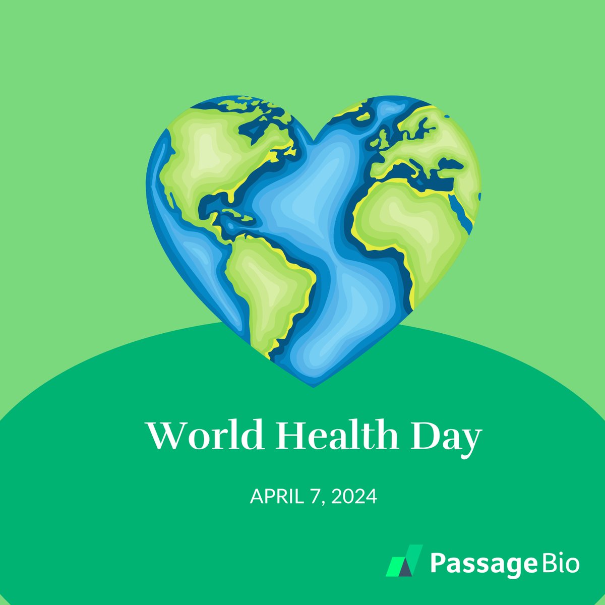In recognition of #WorldHealthDay, Passage Bio is highlighting the importance of health equity and building healthier communities. We are constantly inspired by our peers and the progress they are making. Learn more: loom.ly/FpLi6Aw #HealthForAll #MyHealthMyRight