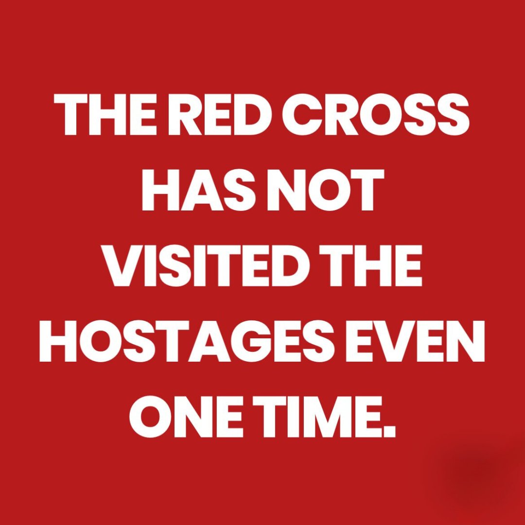 Let it sink in. Why are Israeli HOSTAGES denied visits, essential meds, and protection from abuse and torture? Where's their humanity? #BringThemHome Via @Zimmlaw175