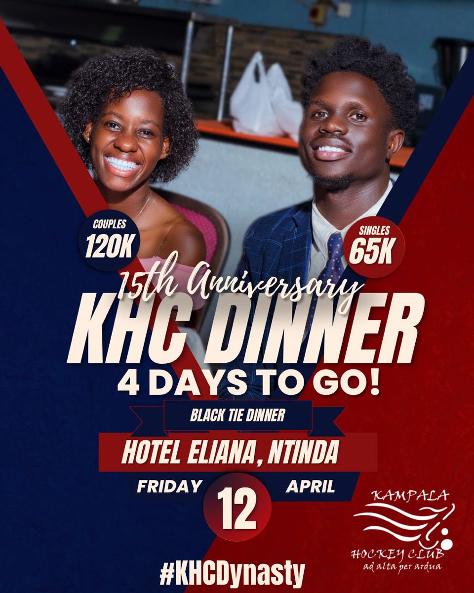 KampalaHC_UG's tweet image. #KHC@15
#KHC15AnniversaryDinner
#KHCDynasty
