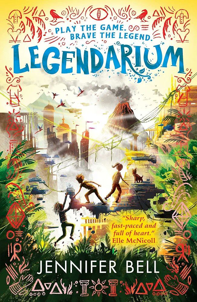 I've been enjoying middle grade these last few months and a fab duology I've finished (🤞 for a 3rd in the future) is Wonderscape and Legendarium by @jenrosebell Think time-travel jumanji featuring historical figures (Wonderscape), legends (Legendarium) & plenty of adventures!