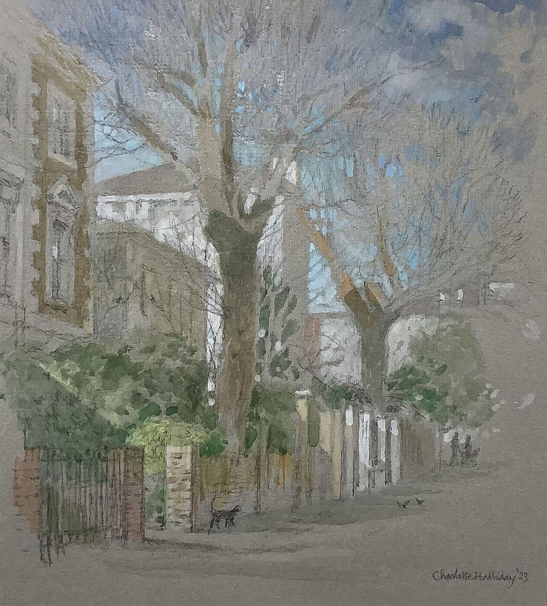 Townshend Road, Early Spring by Charlotte Halliday
Available to buy from our collection of works by #NEAC member #artists for under £1000: buff.ly/3wOdx3b
Search by subject, artist, medium or price. FREE UK P&P

#newenglishartclub #art #painting #supportartists #buyart