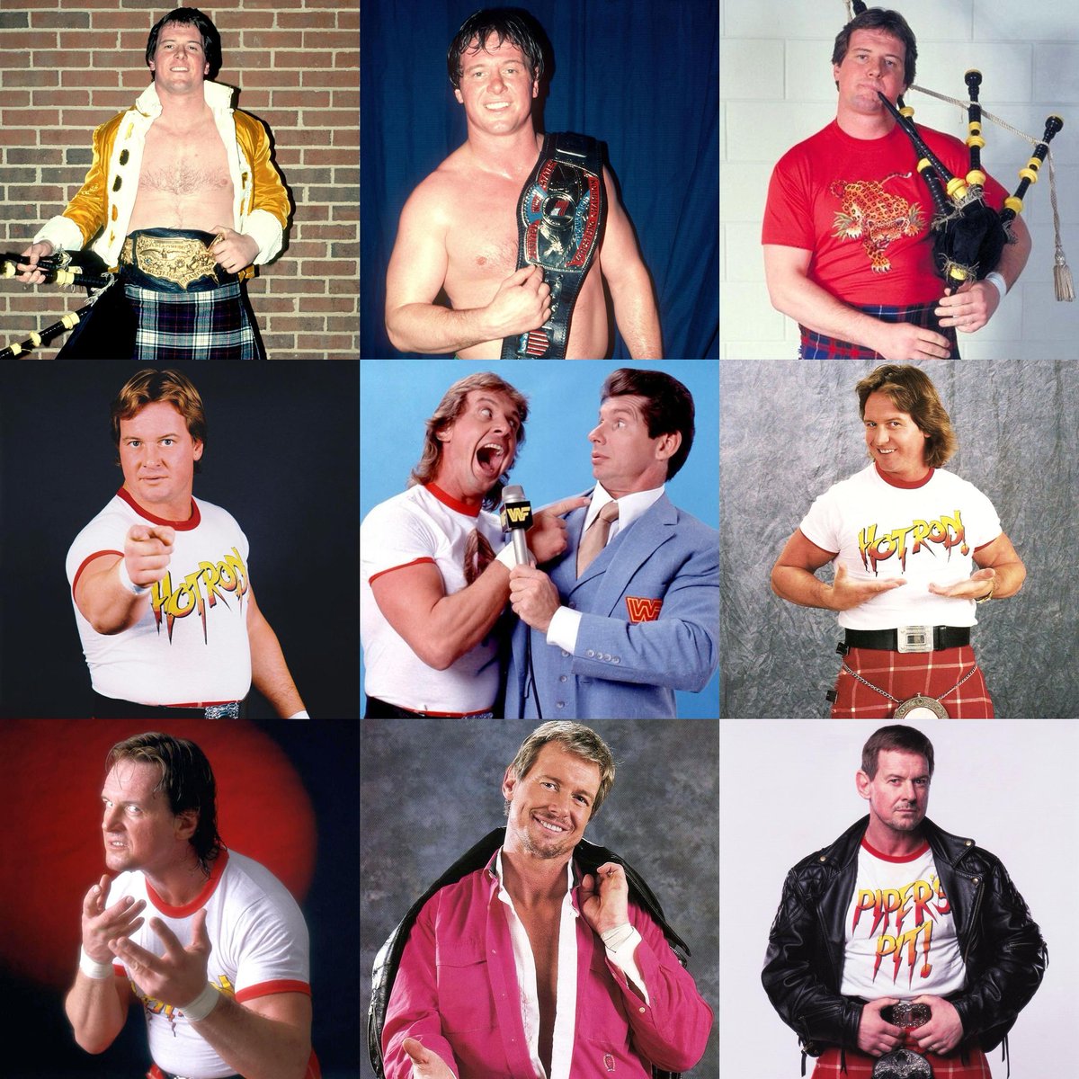 On his birthday, we remember the legendary Rowdy Roddy Piper! #WWF #WWE #Wrestling #RowdyRoddyPiper