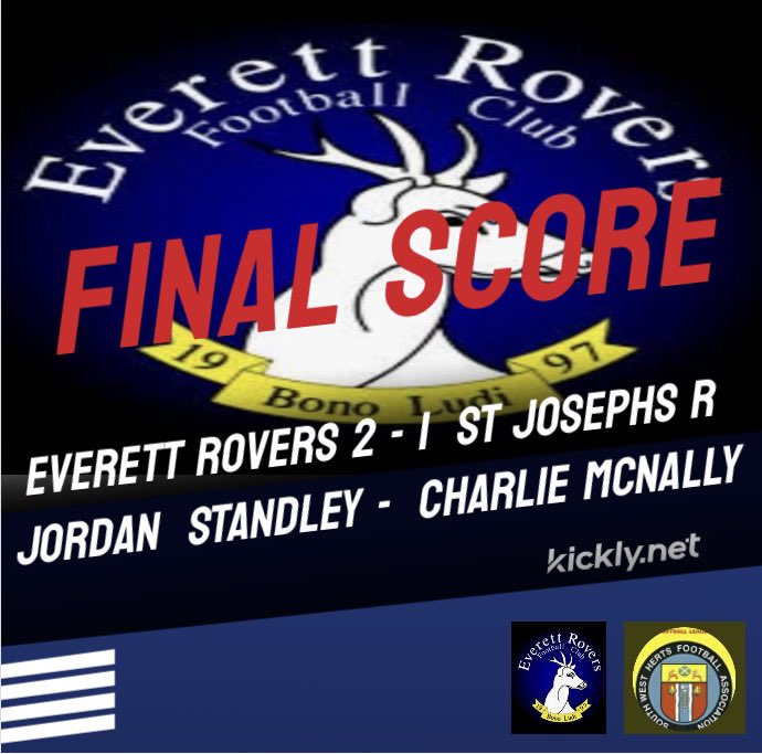 Everett left it late today but another 3 points towards the target - thanks to everyone who came down and supported the teams 🔵⚫️@everettrovers