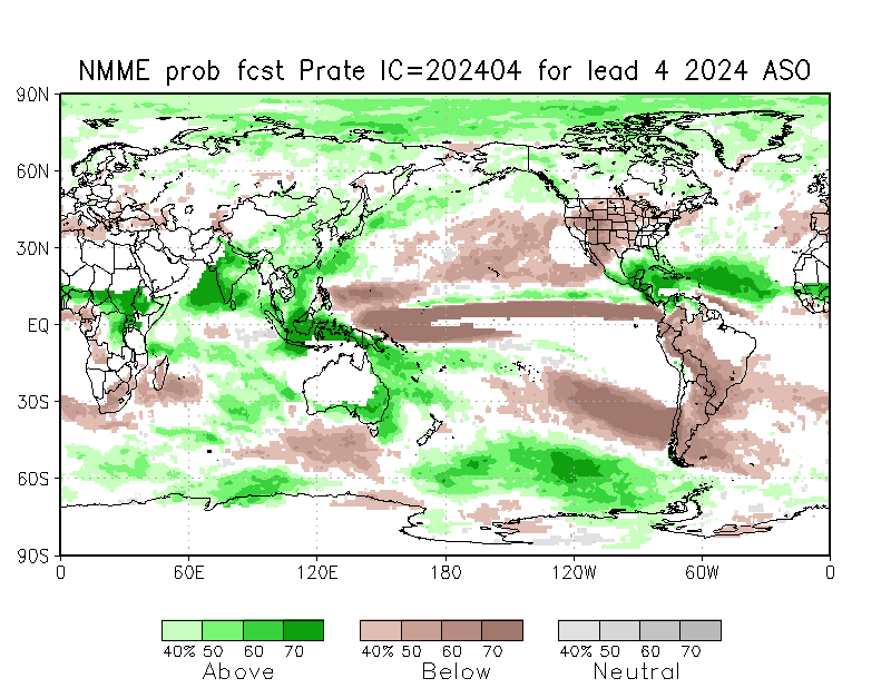 NMME for April is out and what do you know... it looks like its gonna be an active hurricane season folks. Get ready now and pay attention closely is my best advice. Luck favors the prepared! #hurricaneseason