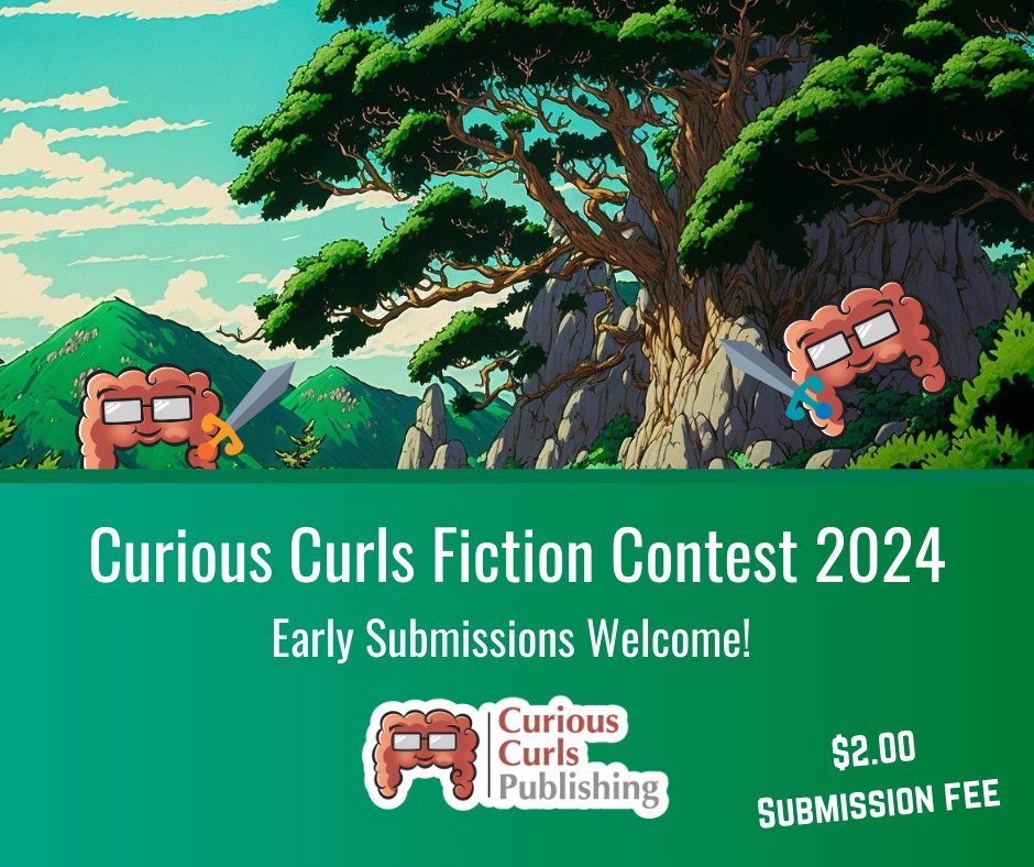 Are you working on any stories to submit?

Submit here: curiouscurlspublishing.com/fiction-contest

#fictioncontest2024 #writingcontests #newshortstory #smallpress #smallpublisher #literarymagazines2024 #spiritedaway #studioghibli #animeart #writingtools