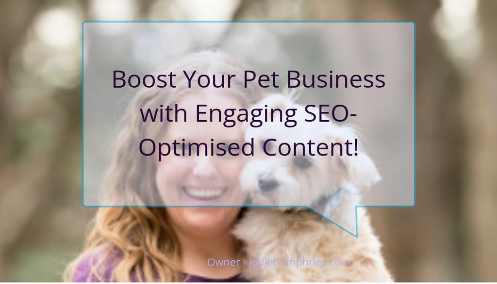 When you create engaging and shareable content, pet owners will wag their tails in excitement and spread the word about your blog.

Read more 👉 bit.ly/3NUgsBf

#ContentWriter #PetBusiness #SeoOptimisedContent #SearchEngineRankings #CreatingCompellingContent