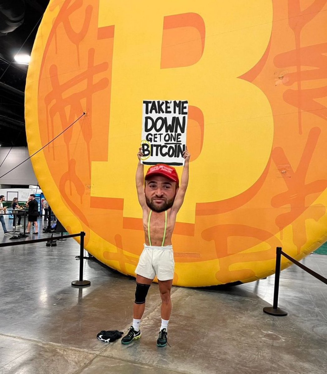 Would you fight this guy for 1 whole bitcoin?