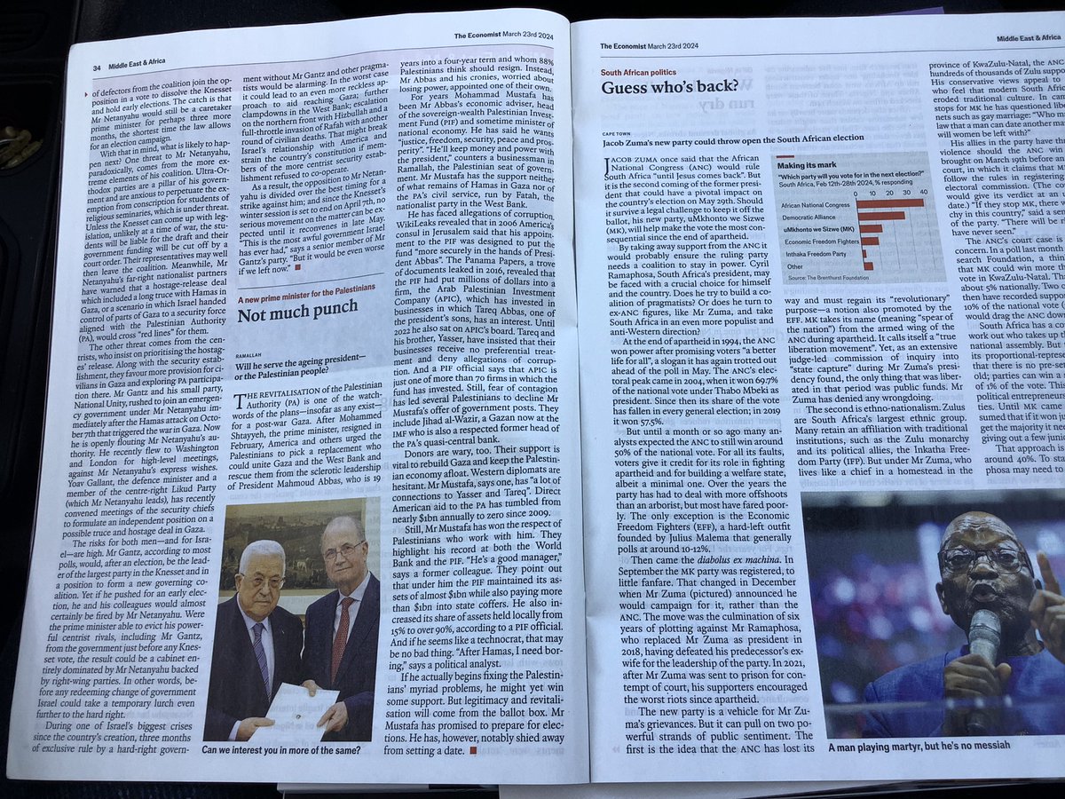 Tel Aviv karıştı. Allah büyüktür: Mazlumları katleden katillerden intikamını er geç alır! Teşekkürler @hamad_alnajjar kardeş. * The Economist, “Israel Alone / Yalnız İsrail” diye kapak yaptı bu haftaki sayısında. Başyazıda da, içerideki makalelerde de Netanyahu'nun gidici…