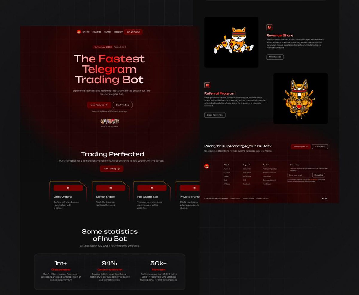 Naruto_Webdevs's tweet image. created 🤖Telegram Bot website 🤖 for a client
visit project: naruto92devs.github.io/telebot/
visit portfolio: naruto92devs.tech
contact us to get yours today!

ignore hashtags😄
#innoation #webdevelopment #webdevelopmenttips #websitedesign #digitakstrategy #UserExperience