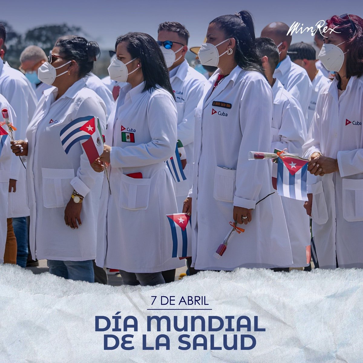 Hoy se conmemora un aniversario más de la fundación de la @opsoms. En el día mundial de la salud, #Cuba🇨🇺 celebra los resultados alcanzados en esta esfera durante más de 60 años, sin discriminación, gracias a la voluntad política de su Estado y Gobierno.