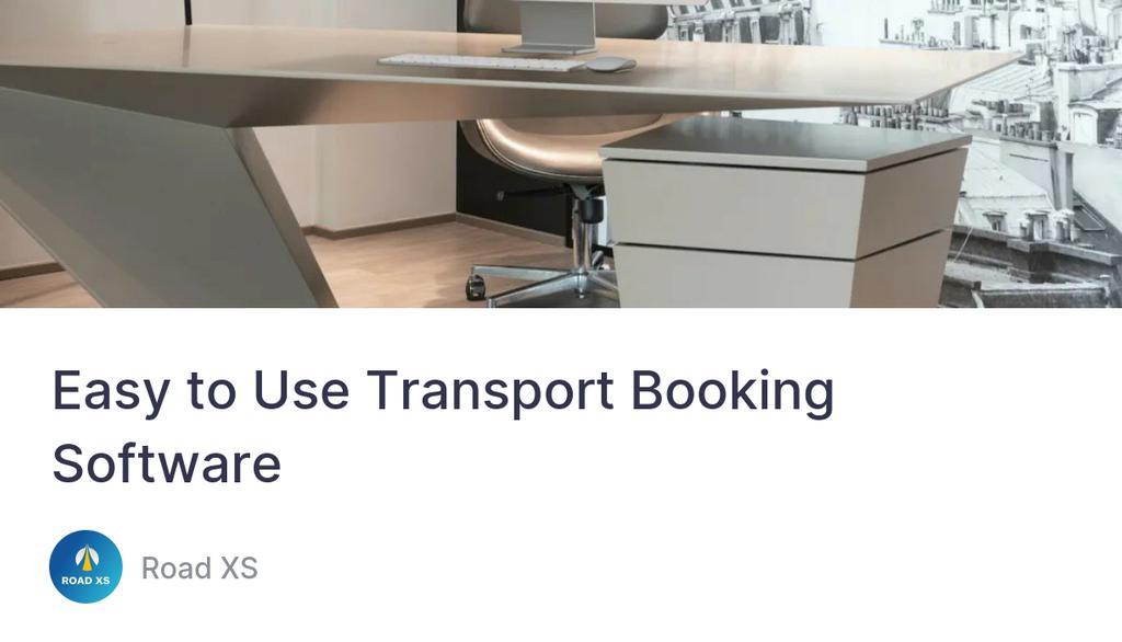 road_xs's tweet image. By operating using the built-in passenger portal, you can also offer your passengers a place to view and make transport bookings at a time that suits you.

Read more 👉 lttr.ai/ARLSt

#transporttechnology #transport #routeoptimisation #transportsoftware