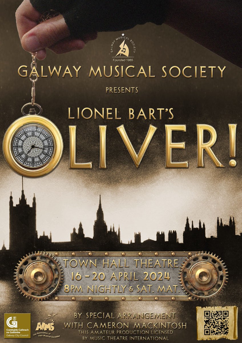 CONSIDER YOURSELF WELCOME TO OUR SHOW!

I'm in <a href="/GalwayMusical/">GalwayMusicalSociety</a>'s production of Oliver! 

Tickets are available now at tht.ie ❤️