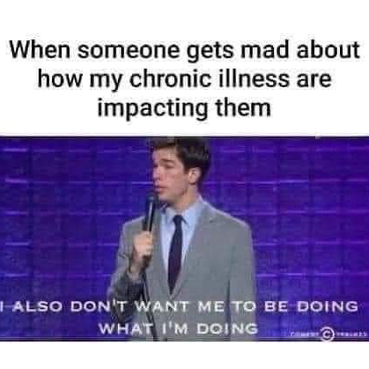 #chronicillness #chronicillnesshumor #chronicillnessmemes #autoimmune #autoimmunememe #spooniememe #spooniehumor #fibromemes #fibromyalgia #spoonies #mecfs #longcovid #chronicillnessmemes