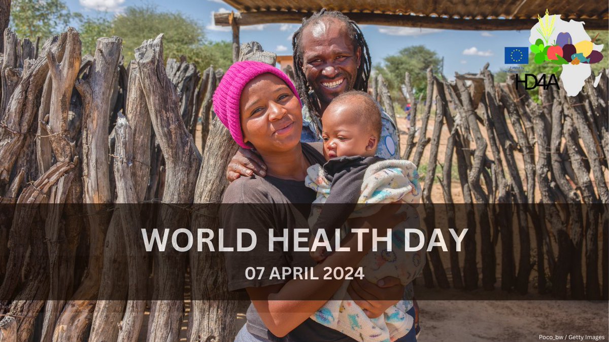 Today, on World Health Day, let us recognize and reaffirm access to healthy and nutritious foods as a fundamental human right. #WorldHealthDay2024
#MyHealthMyRight #HD4A
