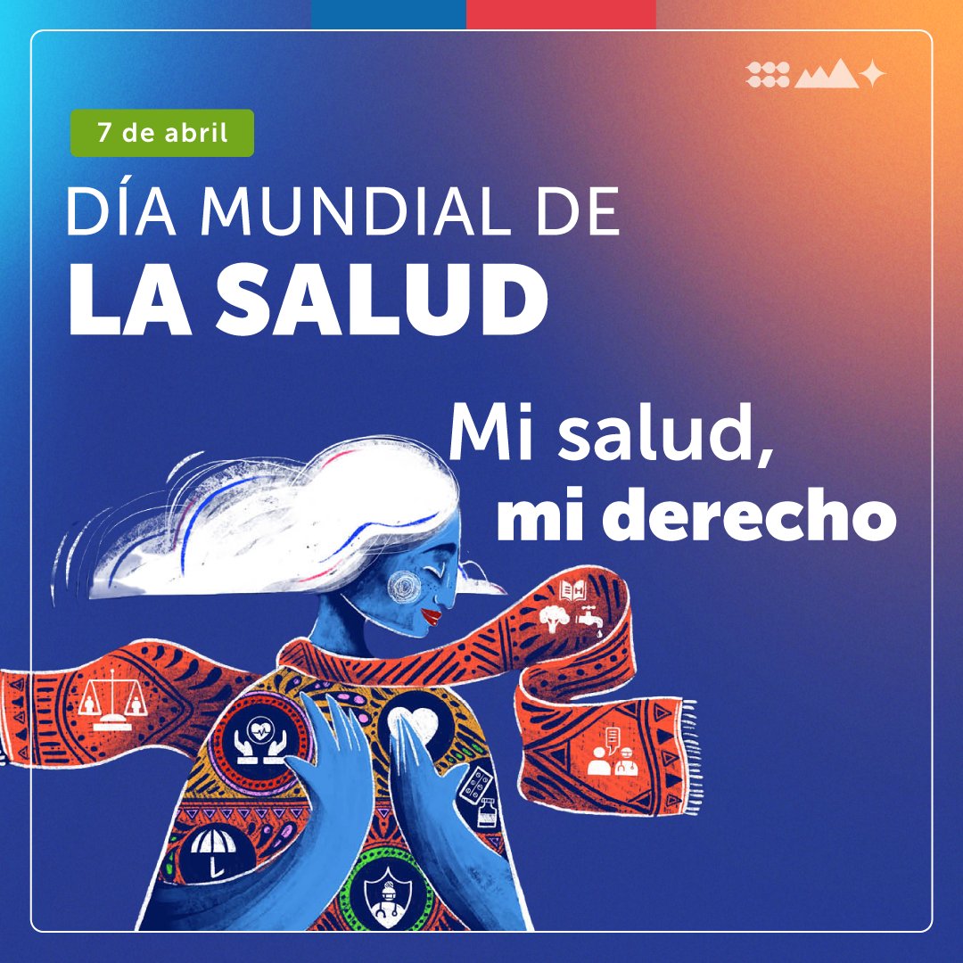 En el #DíaMundialDeLaSalud como Ministerio de Salud nos adherimos, y trabajamos juntas y juntos por el lema que la @opsoms promueve este 2024 #MiSaludMiDerecho. Saludamos y agradecemos el trabajo de todas las funcionarias y funcionarios de la red asistencial. que a diario…