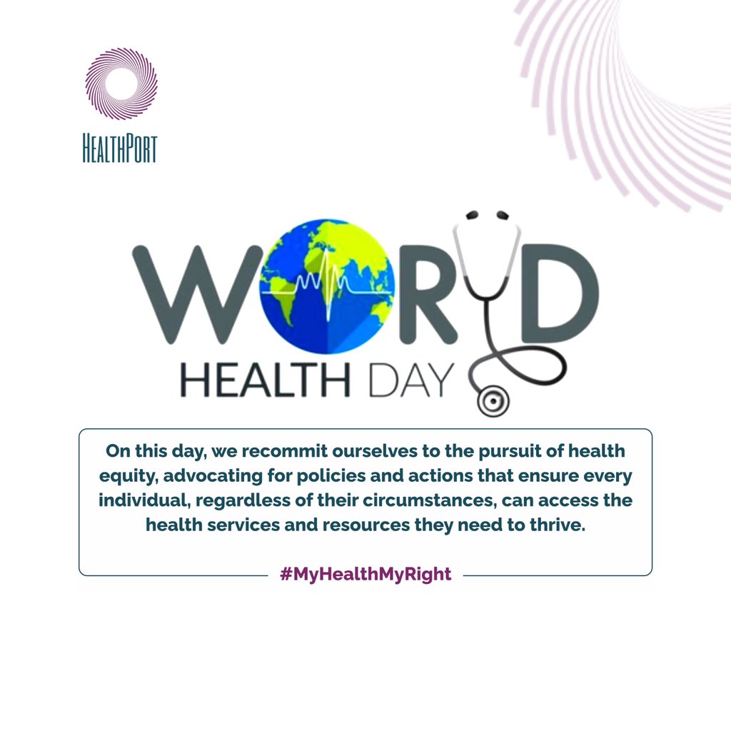 On World Health Day 2024, we stand at a critical juncture where the fundamental right to health is increasingly threatened across the globe. Today, we champion the fundamental right to health for all. #WorldHealthDay #HealthForAll #MyHealthMyRight