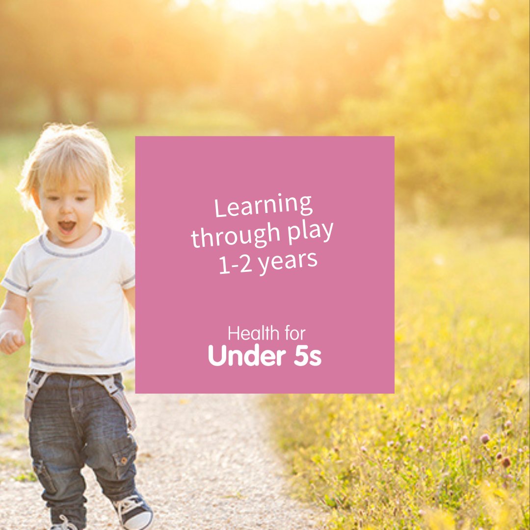 🧩 There are lots of things you can do as a parent or carer to help your #toddler develop and learn through play. 💡 This will help them develop problem solving abilities, social skills, co-ordination and control. ➡️ Read our guide: bit.ly/learningbyplay #healthforunder5s