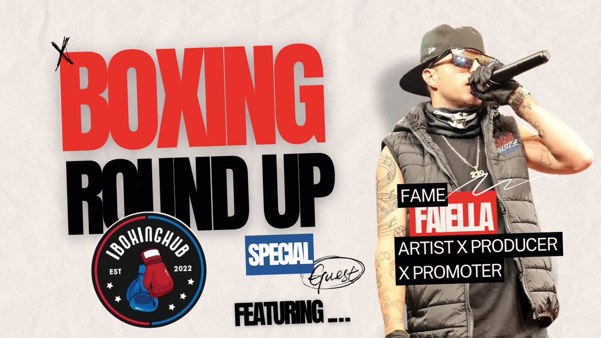 iBoxingHub (@iboxinghub) on Twitter photo 🚨GOING LIVE🚨
“BOXING ROUND UP” #LIVESTREAM FT. <a href="/_yourstrulytre/">Yours Truly Tre ™️</a>, “Biyenge” & Our special guest, The Multi-Talented <a href="/FAMEFAIELLA239/">Fame Faiella</a>
JOIN US LIVE TONIGHT AT 7:30 PM: youtube.com/live/B-m-Xx-UT… via <a href="/YouTube/">YouTube</a> 📺
#boxing #PodcastAndChill #BoxingNews #famefaiella 🚨GOING LIVE🚨
“BOXING ROUND UP” #LIVESTREAM FT. <a href="/_yourstrulytre/">Yours Truly Tre ™️</a>, “Biyenge” & Our special guest, The Multi-Talented <a href="/FAMEFAIELLA239/">Fame Faiella</a>
JOIN US LIVE TONIGHT AT 7:30 PM: youtube.com/live/B-m-Xx-UT… via <a href="/YouTube/">YouTube</a> 📺
#boxing #PodcastAndChill #BoxingNews #famefaiella