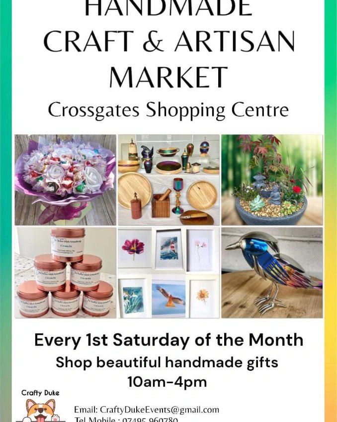 Looking to do your first craft fair & connect with fabulous local artisans, then get in touch with @CraftyDukeEvent 

Discover handcrafted treasures, indulge in delicious treats, and support our vibrant community!

#CraftFair #SupportLocal #HandmadeGoodness #Yorkshire #mhhsbd