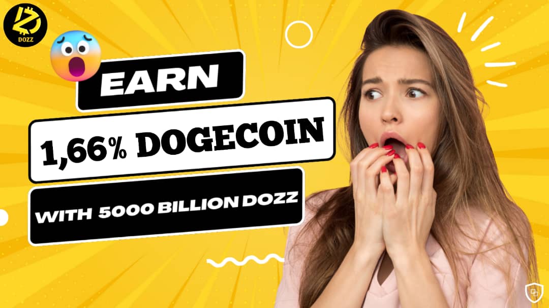 $Dozz is the only #Drc20 project that will give you Doge coins every month. a partnership with @Armz and soon another with $IPWT, $Dogi, $Wuuw, $Dbit $Sibs and $Dosu.All you have to do is hold 5T Dozz and be rewarded every month

<a href="/ChefsonX/">Chefson X</a> #doginal #Staking #community