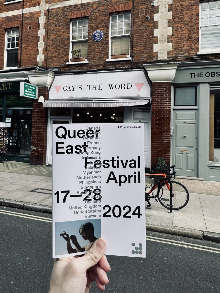 For those who’ve been asking, the printed programme guide of our 2024 edition has arrived! You can now pick up a copy at the wonderful @gaystheword.