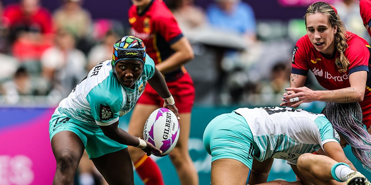 Close, but not to be for #BokWomen7s in Hong Kong - more here: tinyurl.com/4xhbe2n8 💔 #RiseUP #HSBCSVNS