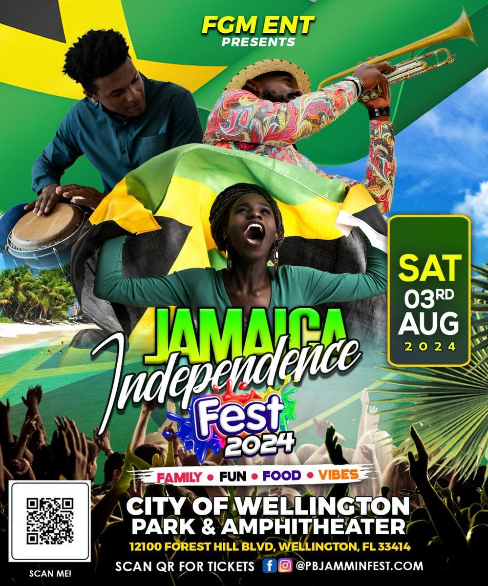 Needed vendors and sponsors for the Palm Beach Jamaica Independence Fest