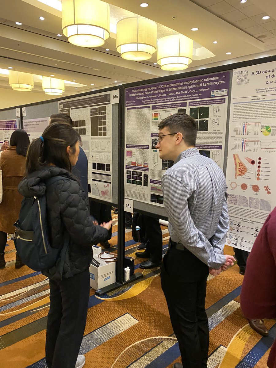 Cory Simpson, MD, PhD, FAAD (he/him) (@corysimpsonmd) on Twitter photo Very proud of Christopher Johnson from <a href="/uwsomwwami/">University of Washington School of Medicine</a> for representing <a href="/SimpsonLabUW/">Simpson Lab <a href="/UWMedicine/">UW Medicine</a></a> @DermatologyUW at the poster session <a href="/JointMeeting/">JointMeeting</a> <a href="/the_asci/">ASCI</a>. Especially appreciate support from <a href="/PssfMsrf/">Physician-Scientist Support Foundation</a> for CJ to spend a year in my lab @UWMedicine to explore the physician-scientist pathway. Very proud of Christopher Johnson from <a href="/uwsomwwami/">University of Washington School of Medicine</a> for representing <a href="/SimpsonLabUW/">Simpson Lab <a href="/UWMedicine/">UW Medicine</a></a> @DermatologyUW at the poster session <a href="/JointMeeting/">JointMeeting</a> <a href="/the_asci/">ASCI</a>. Especially appreciate support from <a href="/PssfMsrf/">Physician-Scientist Support Foundation</a> for CJ to spend a year in my lab @UWMedicine to explore the physician-scientist pathway.