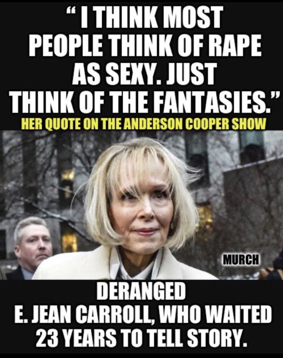 Cuckoo for Cocoa Puffs she is. Never seen a more unbelievable accuser in my life. She said this verbatim. 👇 Who saw it? It even made Anderson Cooper uncomfortable, you could tell. Who thinks she is a looney toon? 🙋‍♂️