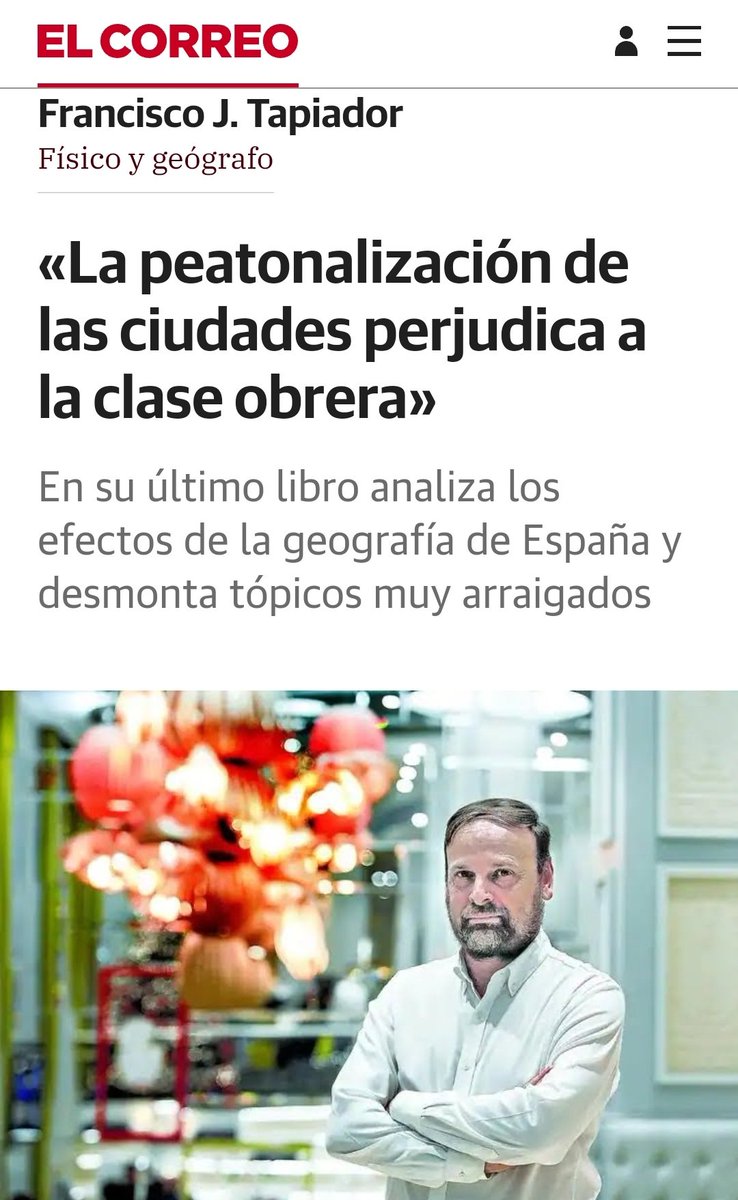 Lo venimos repitiendo desde hace años, la peatonalización excesiva y las Zonas de Bajas Emisiones perjudican a las Clases más Pobres que no acceden a los centros urbanos en igualdad de condiciones:
1) Viven en la periferia;
2) No pueden comprar coches eléctricos.
Cosas de Pobres!