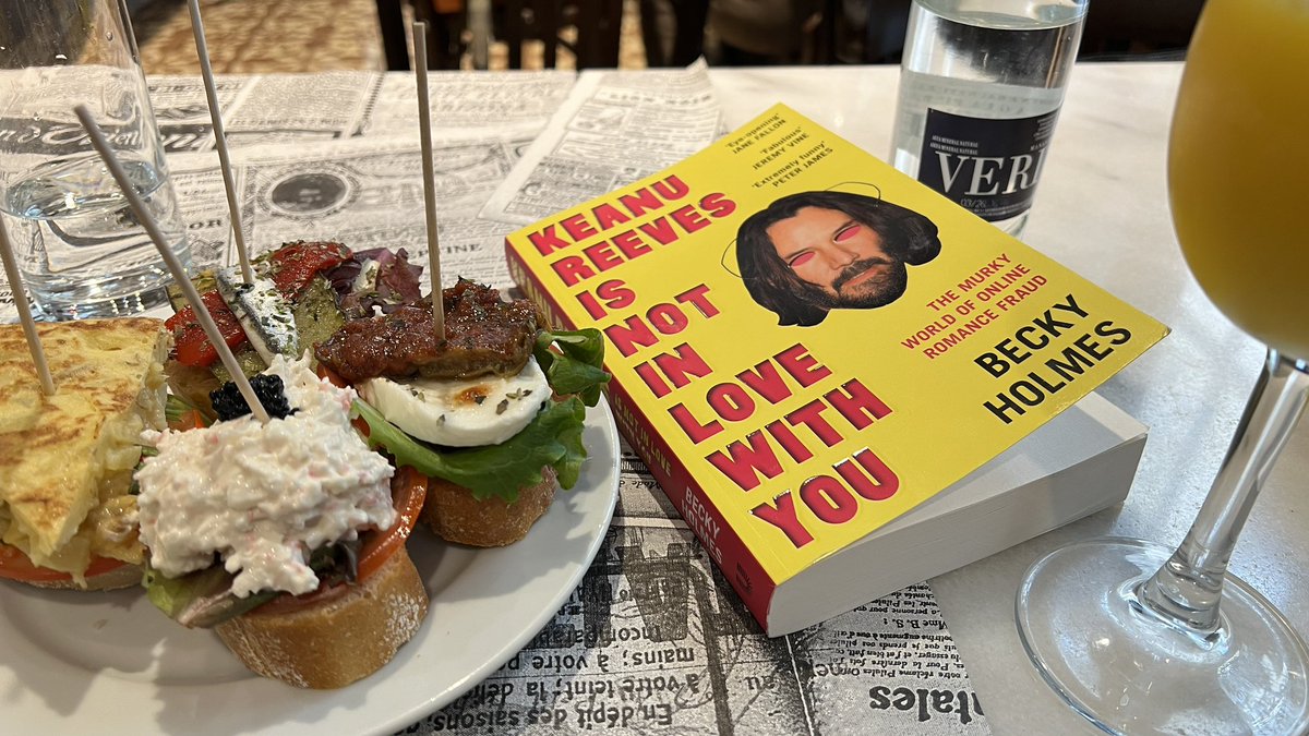 I’m in Barcelona and you might expect me to be promoting my own books, but I’m sharing my holiday reading with you instead, because @deathtospinach has written a funny and well researched book that everyone should know about …